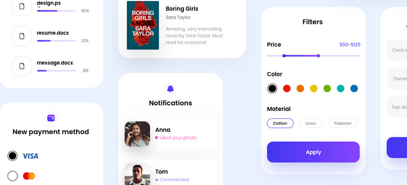 APP或者小程序的Ui界面设计的一点经验分享