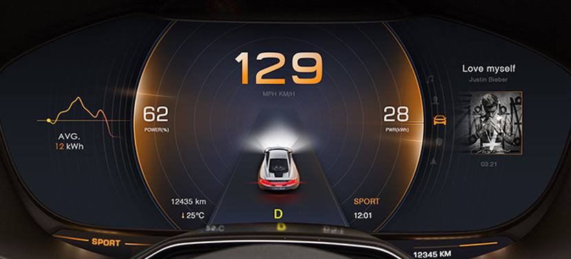 哪种车机中控仪表HMI的体验更好？